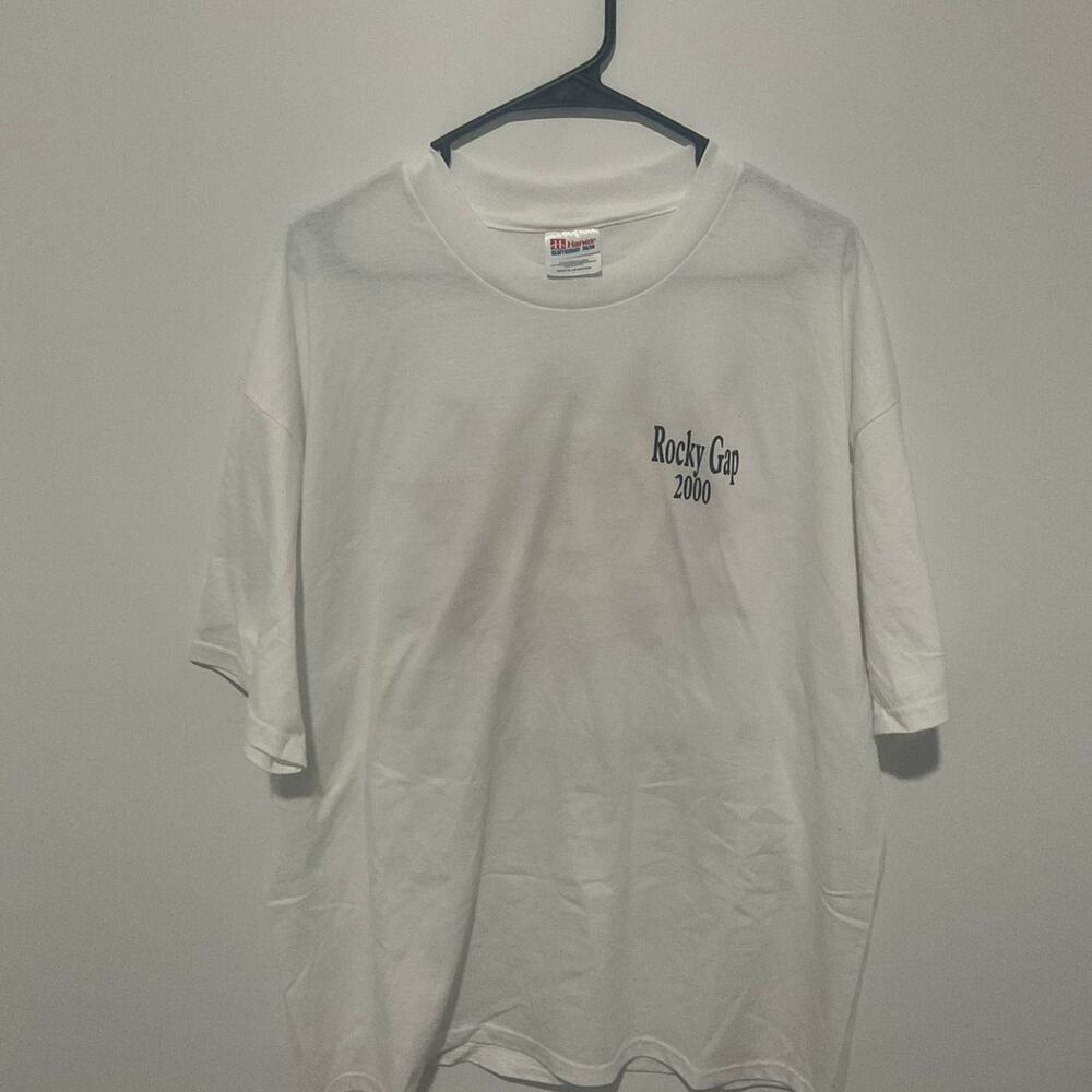 Vintage Y2K Rocky Gap Maryland Lottery Tee - XL
